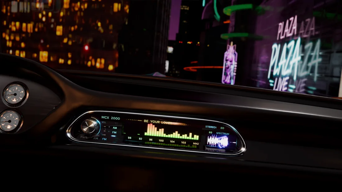 INTERNET BABY in-car radio interface